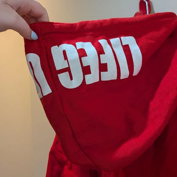 Red Lifeguard Men's Pullover - Picture 7 of 10